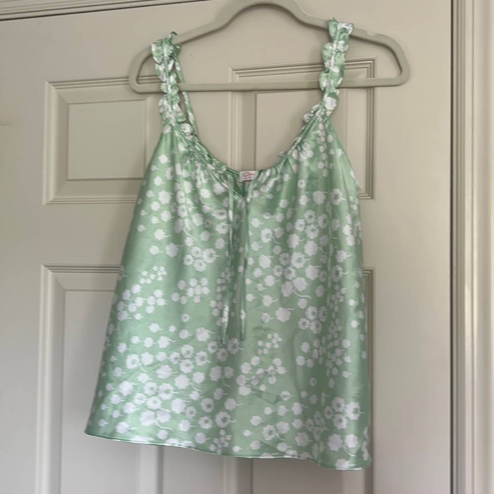 Oscar de la Renta silky tank